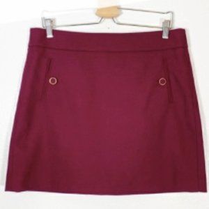 Ann Taylor LOFT
Burgundy A-line Skirt Plum